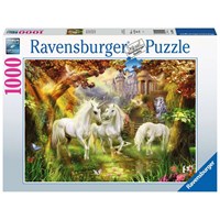 Unicorns in Forest 1000 biter Puslespil Ravensburger Puzzle