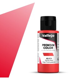 Vallejo Premium Candy Red 60ml Premium Airbrush Color - Candy