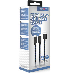 Venom 3m Dual Play Charge Cable PS5 Dobbel ladekabel til PlayStation 5
