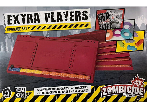Zombicide 2nd Ed Extra Players Kit Extra Players Upgrade Kit - Conversion