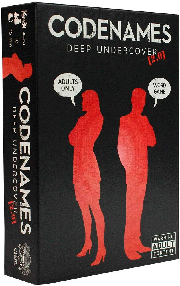 Codenames Deep Undercover 2.0 Kortspill
