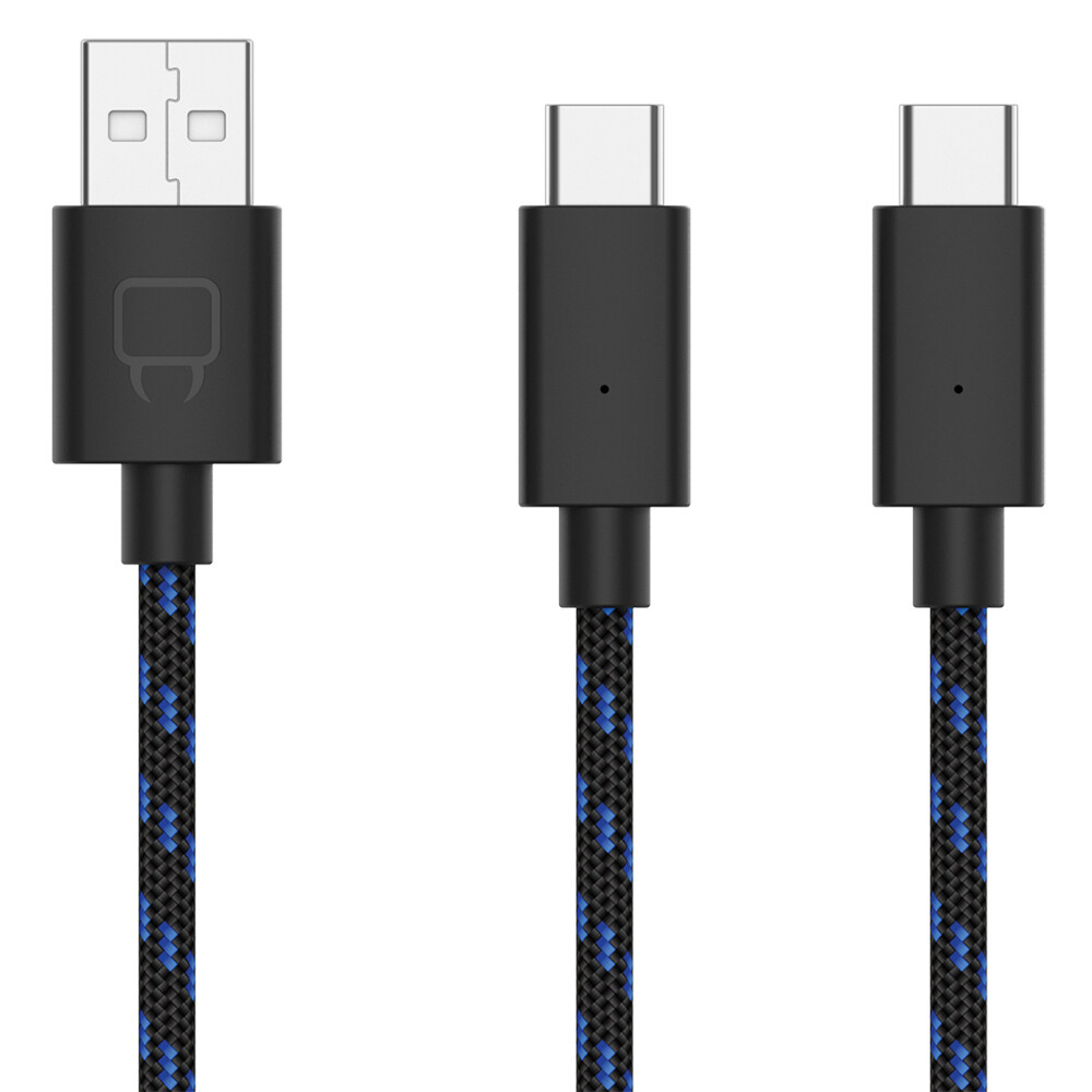 Dual Play Charge Cable 3 meter PS5 Dobbel ladekabel til PlayStation 5