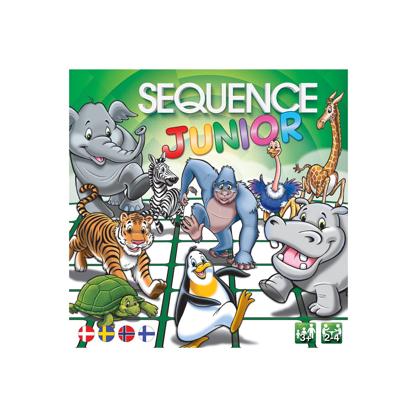 Sequence Junior Brettspill Norsk utgave