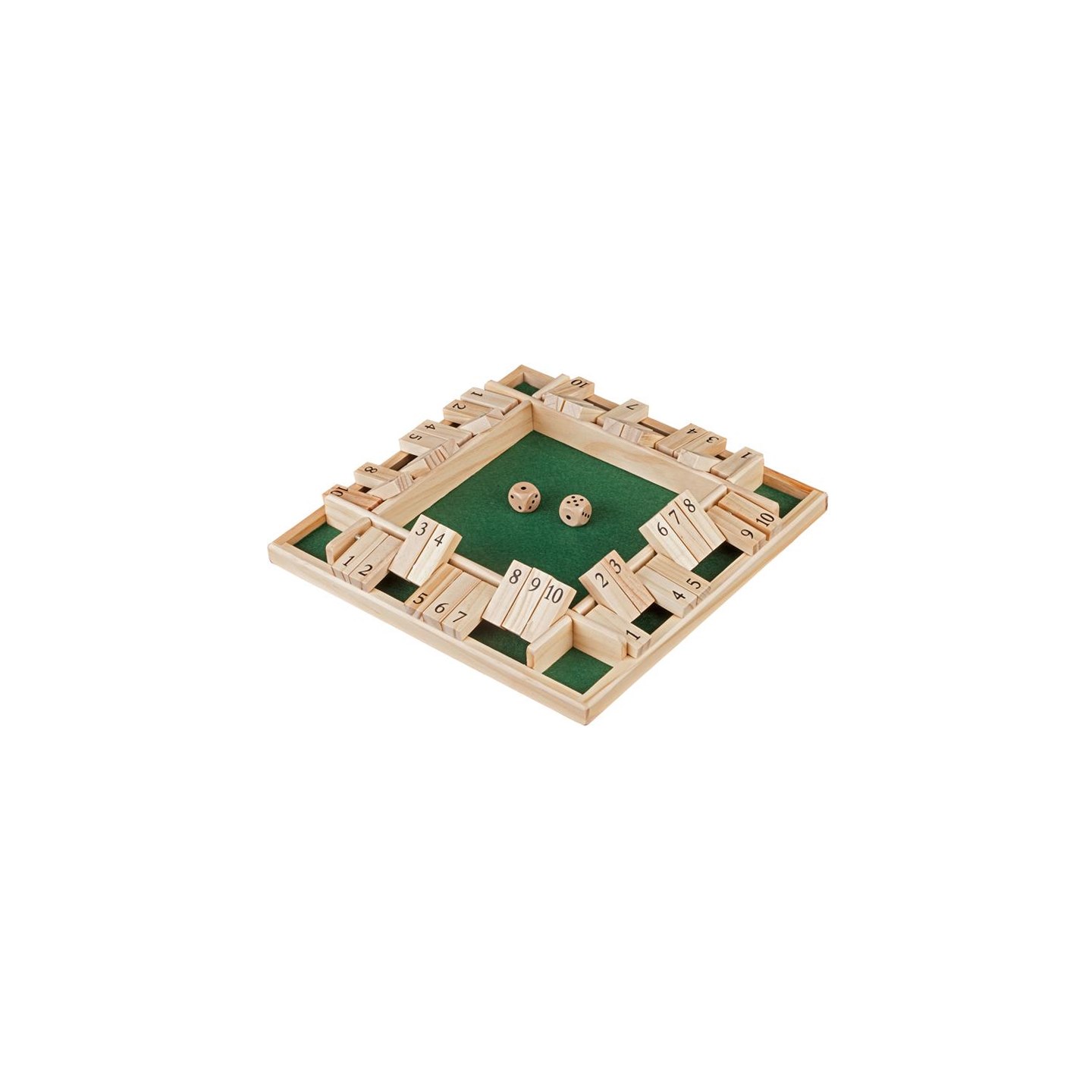 Shut the Box 10er For opptil 4 spillere