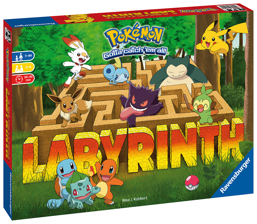 Labyrinth Pokemon Brettspill Norsk utgave