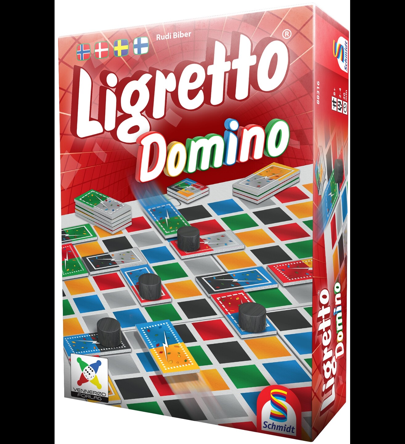 Ligretto Domino Brettspill - Norsk