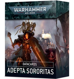 Adepta Sororitas Datacards Warhammer 40K 