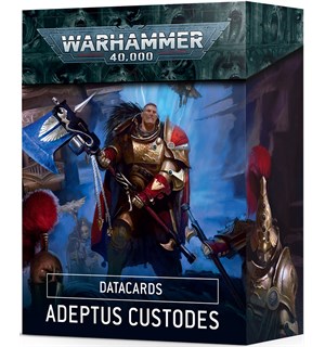 Adeptus Custodes Datacards Warhammer 40K 
