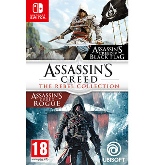 Assassins Creed Rebel Collection Switch Black Flag + Rogue