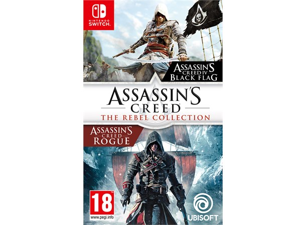 Assassins Creed Rebel Collection Switch Black Flag + Rogue