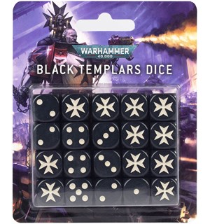 Black Templars Dice Warhammer 40K 