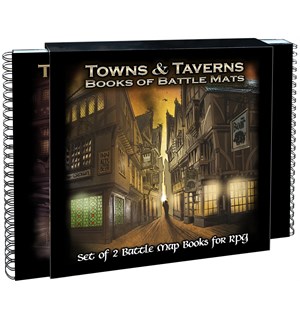 Book Of Battle Mats Towns & Taverns 