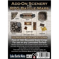 Book Of Battlemats ADD-ON Dungeon Decor Klistremerker til Book of Battlemats