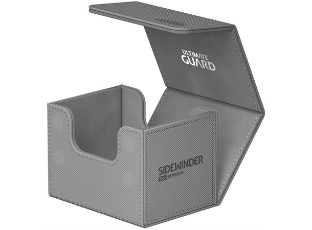 CardBox Sidewinder Monocolor 100+ Grå Ultimate Guard XenoSkin