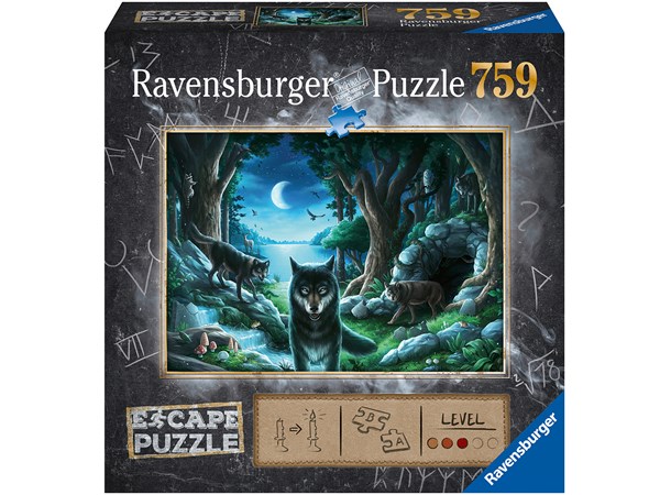Curse of the Wolves 759 biter Puslespill Ravensburger Escape Room Puzzle