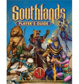 D&D 5E Southlands Players Guide Uoffisielt Supplement - Kobold Press 
