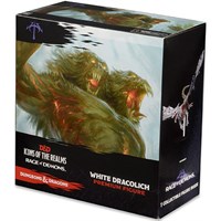 D&D Figur Icons White Dracolich Dungeons & Dragons Icons of the Realms