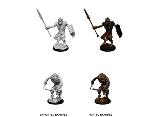 D&D Figur Nolzur Gnoll & Flesh Gnawer Nolzur's Marvelous Miniatures