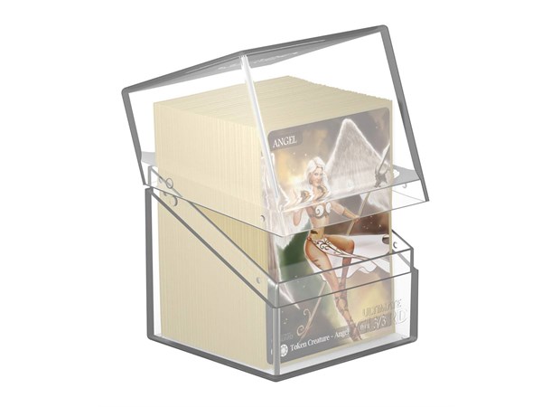 Deck Case Boulder 100+ Clear Ultimate Guard Deck Box Standard Size