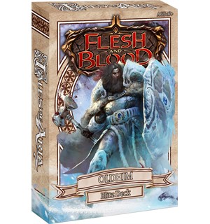 Flesh & Blood Tales of Aria Blitz Oldhim Ferdigbygget 40+ kort deck 