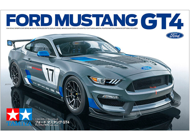 Ford Mustang GT4 Tamiya 1:24 Byggsats 