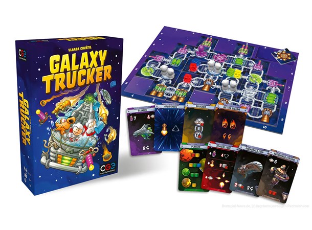 Galaxy Trucker New Edition Brettspill
