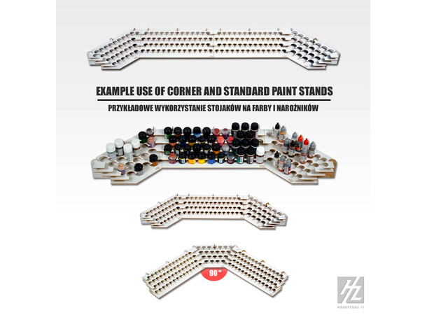 Hobbyzone Corner Paint Stand - 26mm Utnytt hjørnene til ditt maleområde 