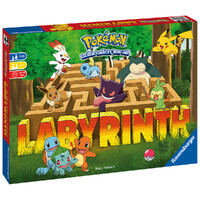 Labyrinth Pokemon Brädspel Svensk utgåva
