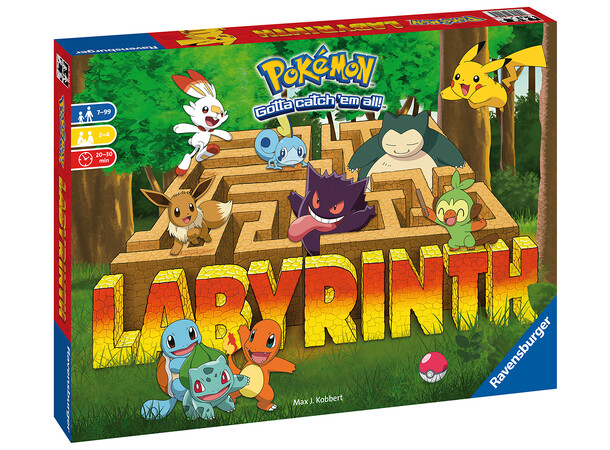 Labyrinth Pokemon Brädspel Svensk utgåva 