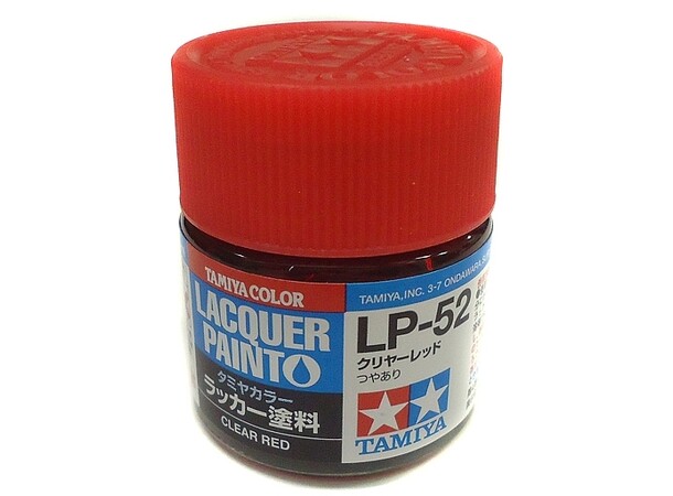 Lackfärg LP-52 Clear Red Tamiya 82152 - 10ml 