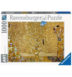 Livets Tre Klimt 1000 biter Puslespill Ravensburger Puzzle Art Collection 