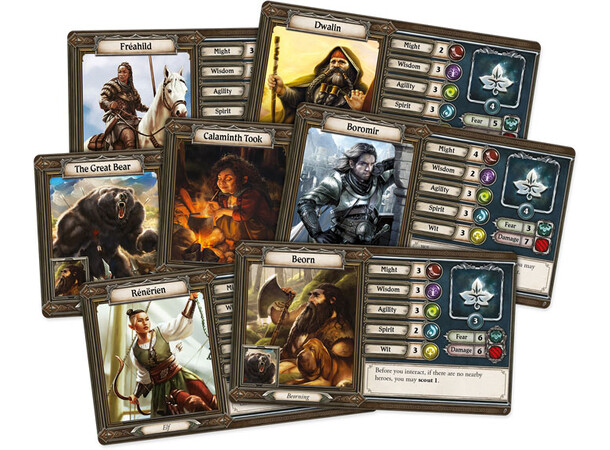 LotR Journeys Spreading War Expansion Journeys in Middle Earth Utvidelse 