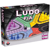 Ludo Fia Brädspel - 6 spelare Svensk utgåva