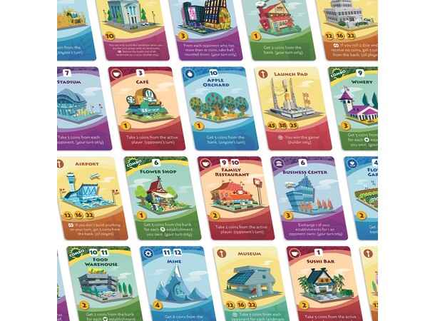Machi Koro 2 Brädspel 