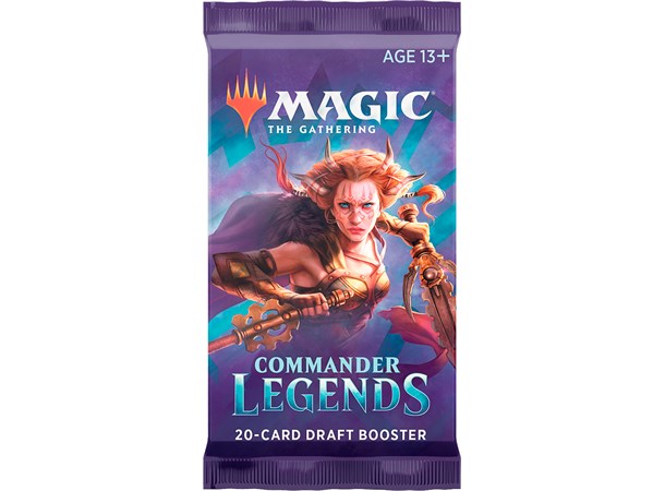Magic Commander Legends Draft Booster 20 kort per pakke