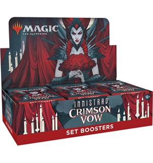 Magic Crimson Vow Set Display Innistrad 
