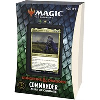 Magic Forgotten Realms Commander Aura of Commander Deck - Aura of Courage