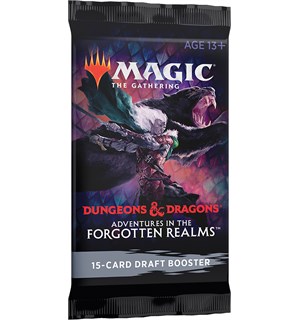 Magic Forgotten Realms Draft Booster 15 kort per pakke 
