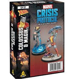 Marvel Crisis Protocol Colossus/Magik Utvidelse til Marvel Crisis Protocol