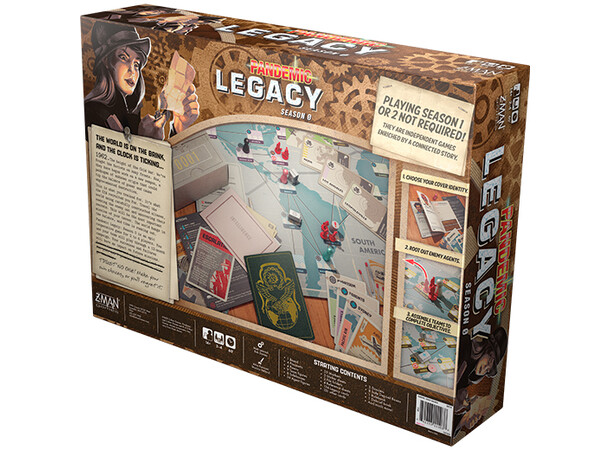 Pandemic Legacy Season 0 Brettspill 