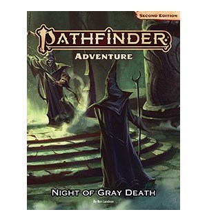 Pathfinder 2nd Ed Night Gray Death Second Edition RPG - Deluxe Adventure 