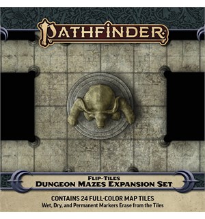 Pathfinder Flip Tiles Dungeon Mazes Exp For Flip-Tiles Dungeons Starter Set 