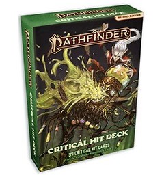 Pathfinder RPG Cards Critical Hit Second Edition Card Deck