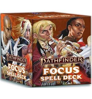 Pathfinder RPG Cards Focus Second Edition Spell Deck 