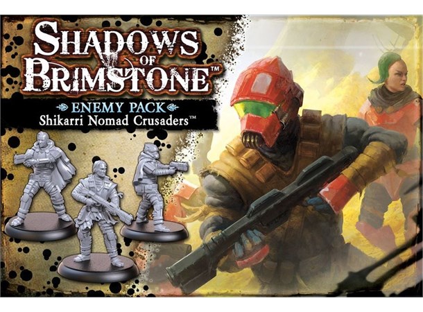 Shadows of Brimstone Shikarri Nomad Exp Utvidelse til Shadows of Brimstone