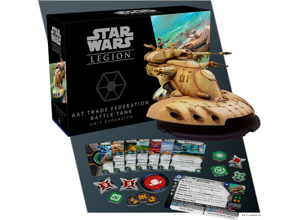 Star Wars Legion AAT Trade Federation Expansion till Star Wars Legion 
