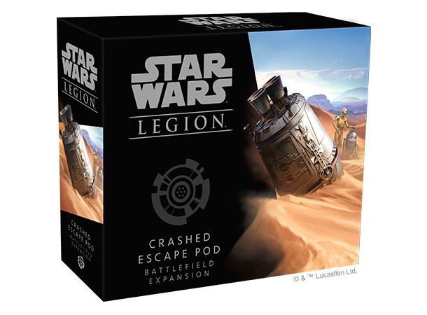 Star Wars Legion Crashed Escape Pod Exp Utvidelse til Star Wars Legion