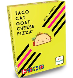 Taco Cat Goat Cheese Pizza Brettspill Norsk utgave
