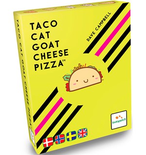 Taco Cat Goat Cheese Pizza Brettspill Norsk utgave 