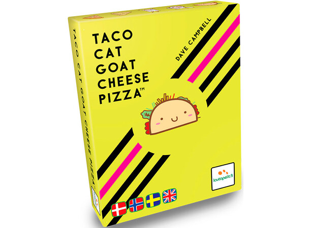 Taco Cat Goat Cheese Pizza Kortspel Svensk utgåva 